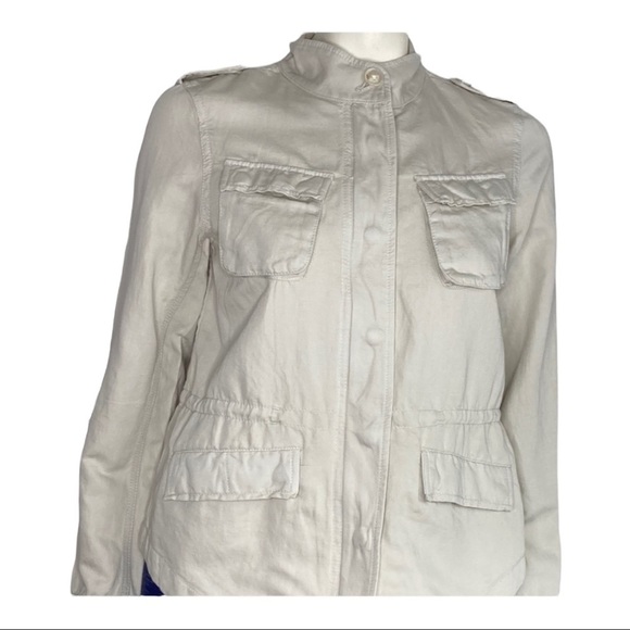 NWT Loft Linen Blend Lightweight Jacket Sz Small - Picture 1 of 11